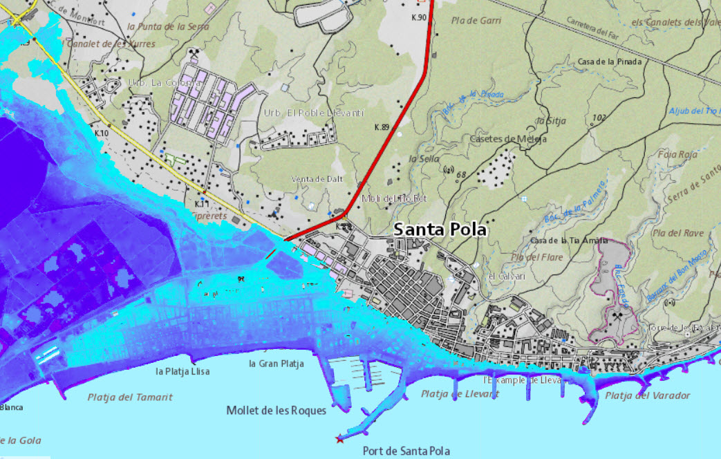 Santa Pola Impacts