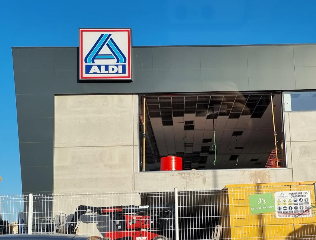 Aldi åpning i gran alacant