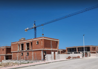 New homes under construction at Gran Alacant